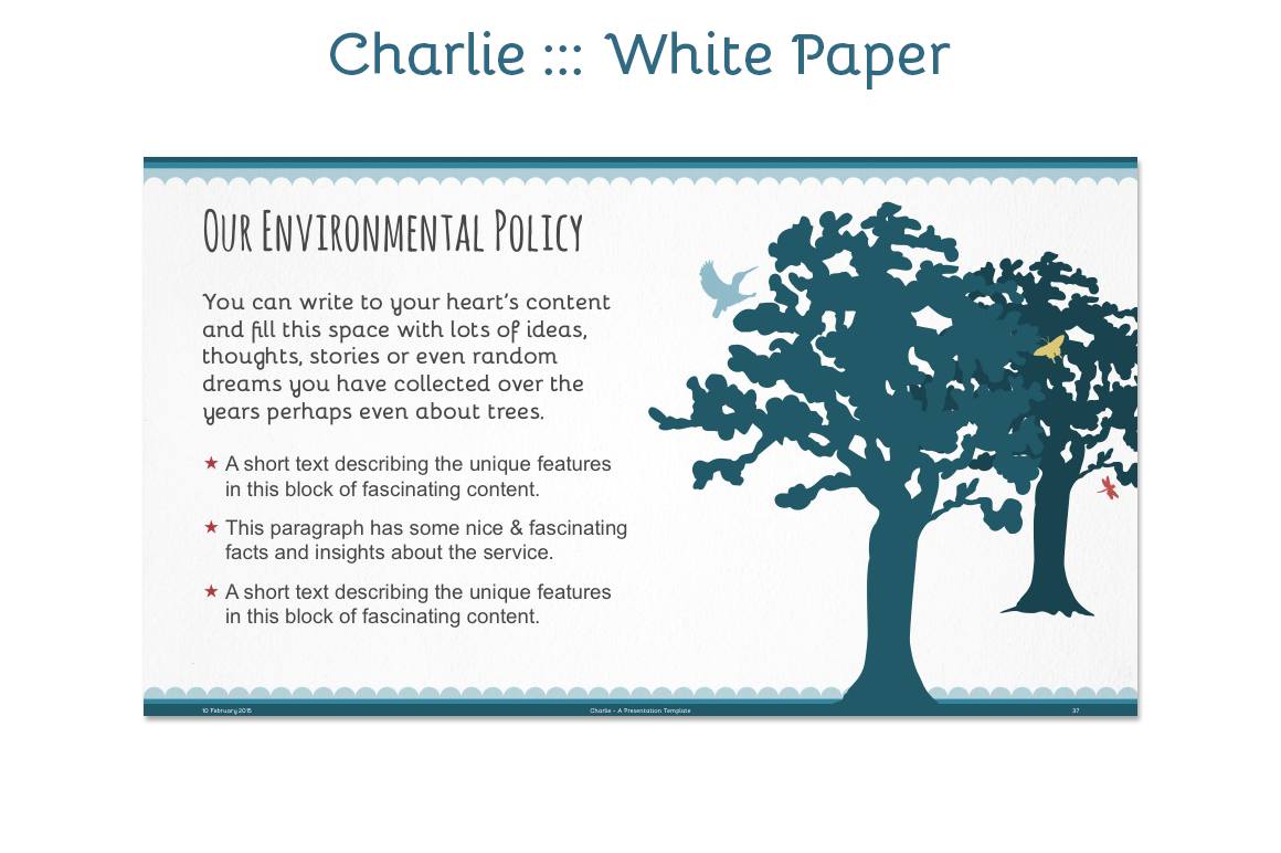 Charlie Powerpoint Template - Presentations - 6
